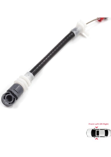 Bmw X5 E53 2000-2006 51218243615 51218243616 Için Ön Dış Kapı Kolu Taşıyıcı Açma Teli 177 mm modelleri