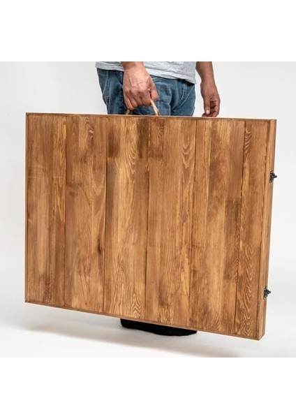 Katlanır Kamp, Piknik ve Bahçe Masası 75X180 cm - Ceviz Renk modelleri