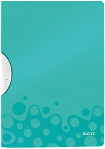 41850051 Wow A4 Sıkıştırmalı Dosya, Metalik Buz Mavisi