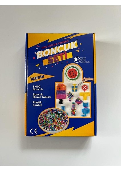 ile Yapışan Eğitici Kodlama Algoritma Dikkat ve Yetenek Geliştirme Seti- 3000 Boncuklu