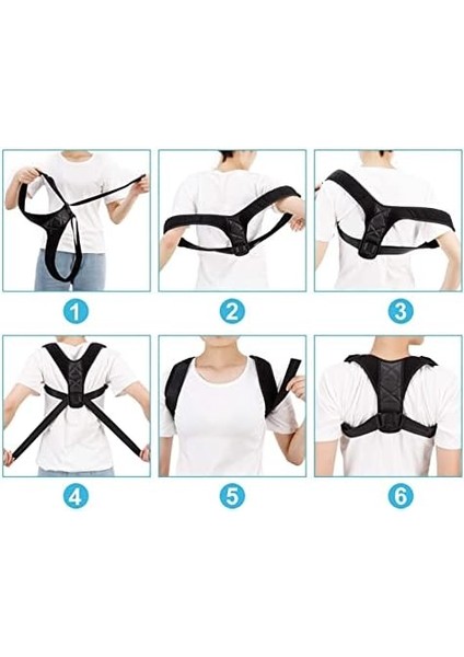 Ankanorm Dik Duruş Sağlayan Sırt Korsesi Kadın-Erkek Kamburluk Önleyici Dik Duruş Korsesi Kamburluk Önleyici Aparat fiyatları