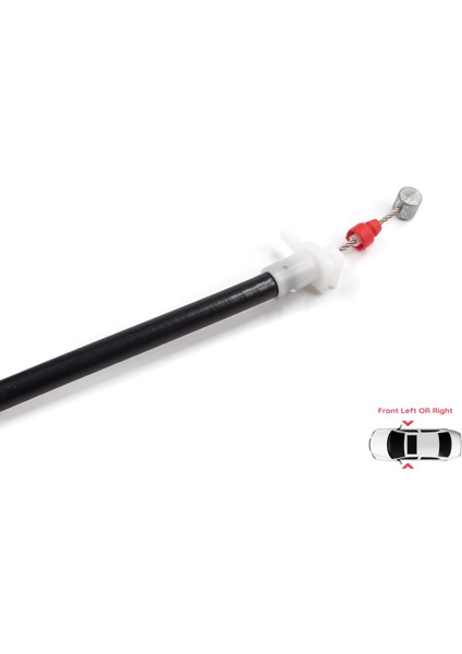 Bmw X5 E53 2000-2006 51218243615 51218243616 Için Ön Dış Kapı Kolu Taşıyıcı Açma Teli 177 mm fırsatları