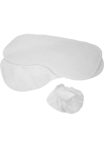 Alina Clean Buharlı Temizleyici ile Uyumlu Yer Mop Bezi ve Cam Bezi