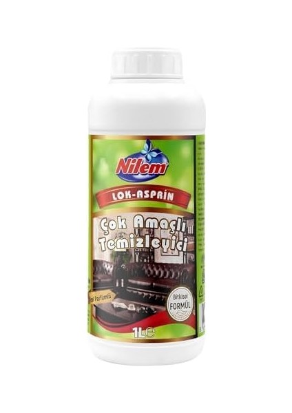 Nilem Lok Çok Amaçlı Temizleyici Bitkisel Formül 1 L