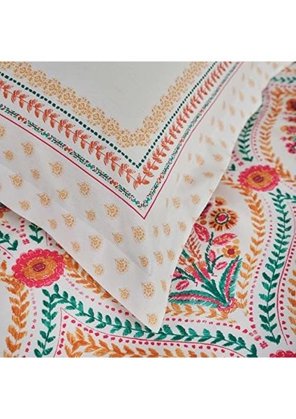 Carmenta KIREMIT%100 Pamuk Tek Kişilik Nevresim Takımı modelleri