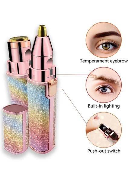 Kaş ve Yüz Epilation Aleti – Kolay Kullanımlı, Portatif Shaver USB Şarjlı fırsatları