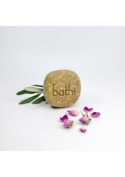 Bathi El Yapımı Defne & Gül Katı Şampuan