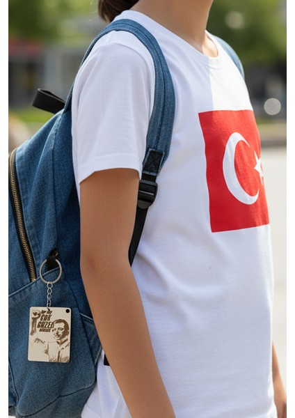 Ekrem Imamoğlu "her Şey Çok Güzel Olacak" Sloganlı Lazer Kazıma Ahşap Anahtarlık - 4X5CM Özel Boyut indirimleri