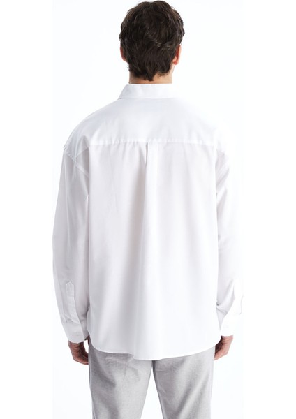 Yeni Sezon Rahat Kalıp Uzun Kollu Erkek Gömlek fırsatları