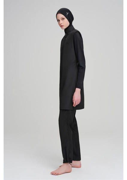 H-6027 Lila Tam Tesettür Kadın Mayo fiyatları