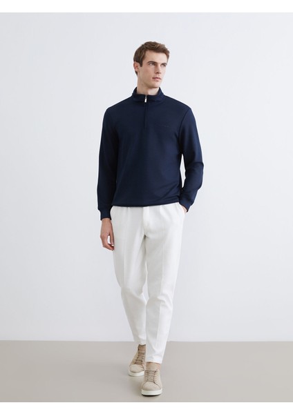 Yeni Sezon Fermuarlı Dik Yaka Erkek Sweatshirt fiyatları