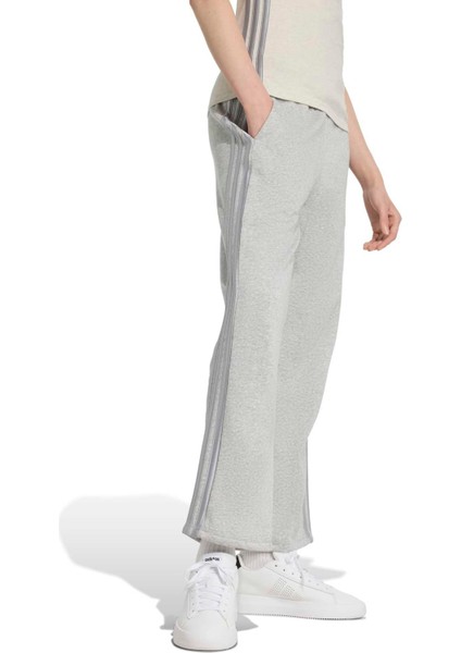 Kadın Günlük Eşofman Altı Holiday 3-Stripes Fleece Open-Hem Pants JM1888 modelleri