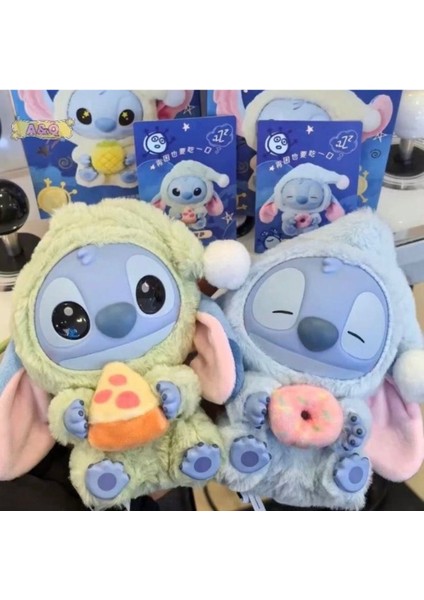 Labubu Stitch Peluş Süpriz Paket modelleri