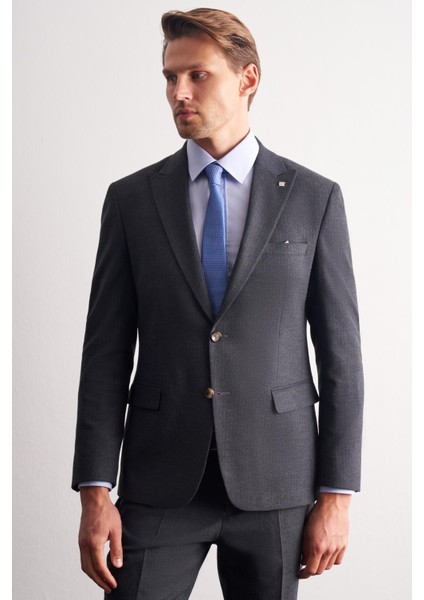 Lacivert Kırlangıç Yaka Çizgili Desen Kruvaze Esnek 6 Drop Slim Fit Classic Takım Elbise 1001255165 fiyatları