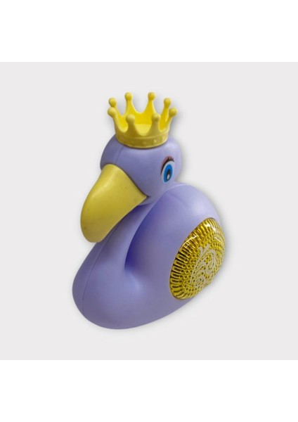 Kurmalı Işıklı Sevimli Flamingo - Mor (Lisinya)