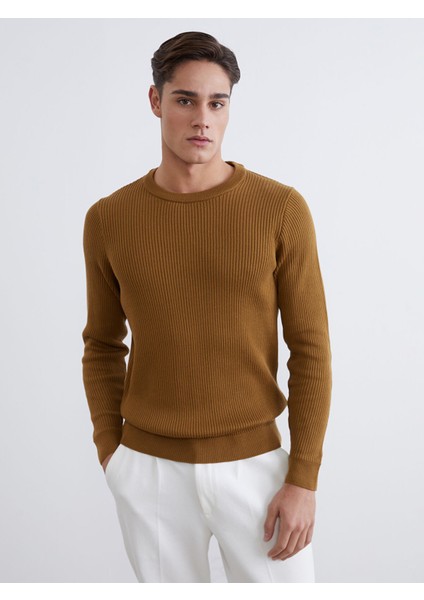 Yeni Sezon Bisiklet Yaka Erkek Triko Kazak