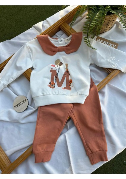 M Harf Baskılı Alt Üst Takım