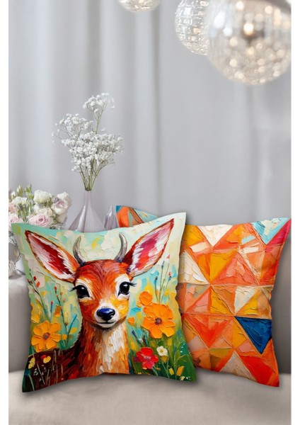 Tekli Kırlent Kılıfı , Dekoratif Kırlent , Şık Tasarımlı Kırlent, Showroom Kırlent