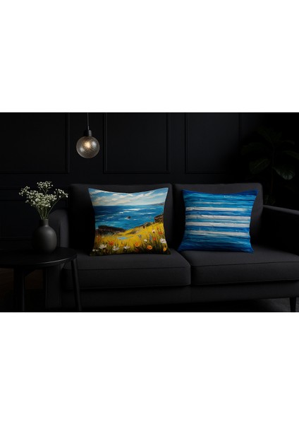 Tekli Kırlent Kılıfı , Dekoratif Kırlent , Şık Tasarımlı Kırlent, Showroom Kırlent