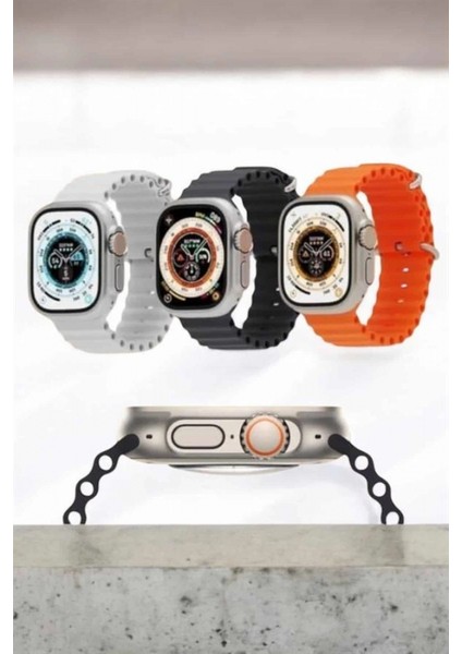 Bluetooth Bağlantılı 49MM Dokunmatik Akıllı Saat Sağlık ve Spor Takip Özellikli indirimleri