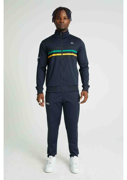 Grafik Lacivert Dar Kesim Erkek Eşofman fiyatları