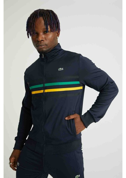 Grafik Lacivert Dar Kesim Erkek Eşofman modelleri