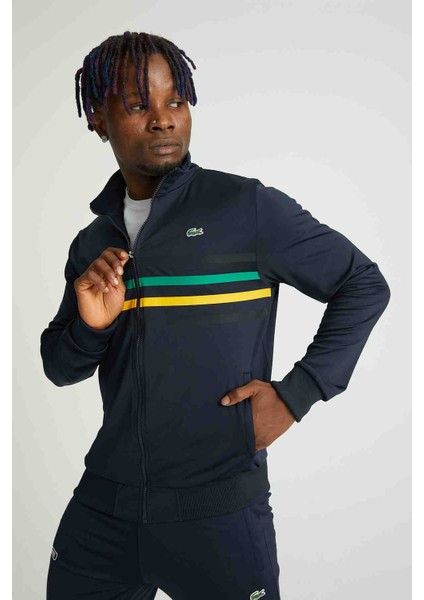 Grafik Lacivert Dar Kesim Erkek Eşofman fırsatları