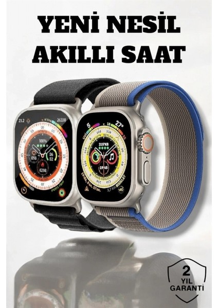49MM Ekranlı, Kan Basıncı ve Adımsayar Özellikli Bluetooth Akıllı Saat fiyatları