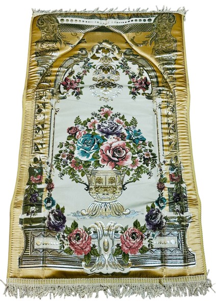 Çantalı Osmanlı Motifli Şık Çeyizlik Hediyelik Lüks Diz Ağrıtmayan Süngerli Yaldızlı Seccade Kaliteli fiyatları