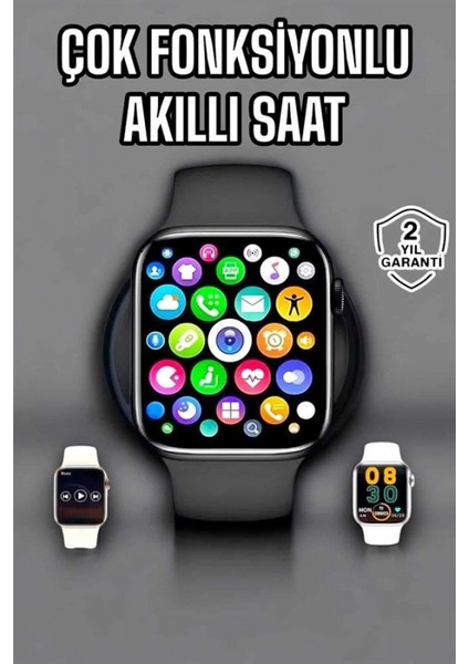 Akıllı Saat Amoled Ekran Gps ve Uyku Takibi Bluetooth Bağlantılı fiyatları