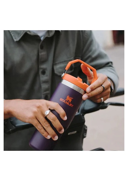 The Iceflow Flip Straw Mor Termos modelleri