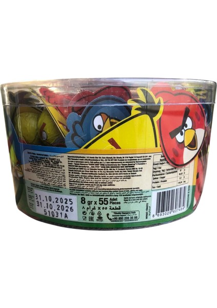 Angry Birds 8 Gr. 55LI (1 Kutu modelleri