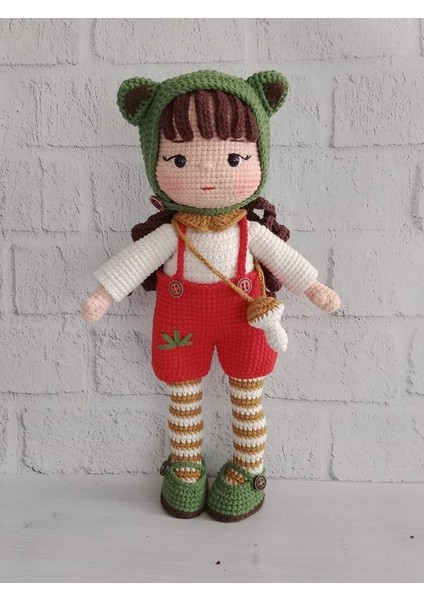 Hazel Bebek Amigurumi Organik Oyuncak