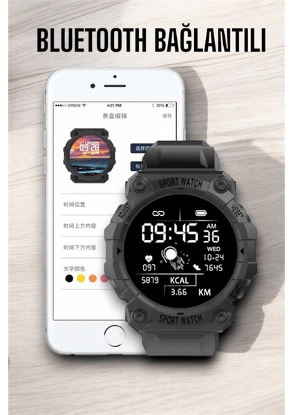 Unisex Tasarımıyla Klasik ve Spor Kombinlere Uygun Akıllı Saat modelleri