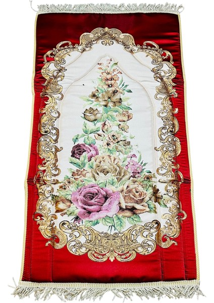 Çantalı Osmanlı Motifli Şık Çeyizlik Hediyelik Lüks Diz Ağrıtmayan Süngerli Yaldızlı Seccade Kaliteli fiyatları