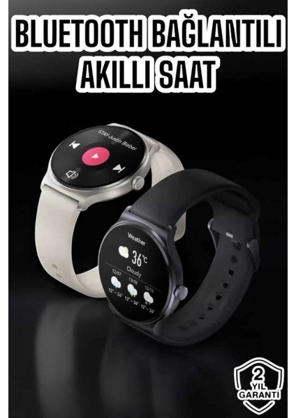 Akıllı Saat Sesli Görüşme Bluetooth Bağlantılı 3 Kordonlu fiyatları