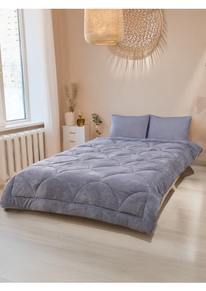 Welsoft Akfil Midye Desen Tek Kişilik Yorgan fiyatları