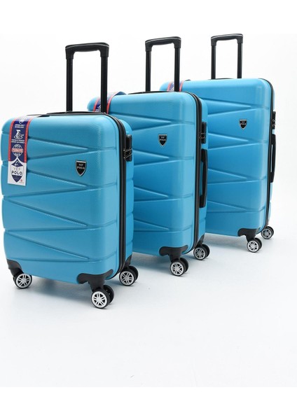 Yefa Kırılmaz Abs 4 Lü Valiz Seti