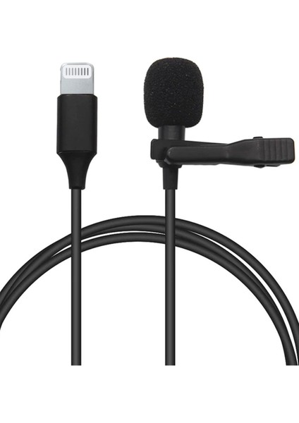 Yzlal Newface Lightning 2 Metre Double Mikrofon - Siyah