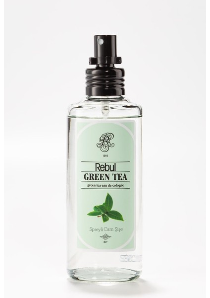 GREEN TEA 100 ML SPREY CAM ŞİŞE KOLONYA