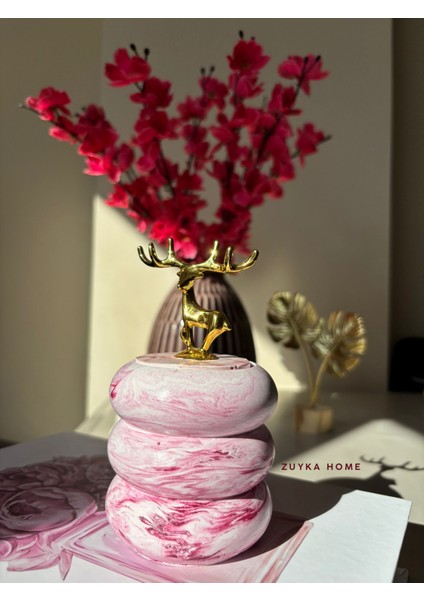 Geyik Kapaklı Dekoratif Bubble Organizer Tabak/kutu modelleri