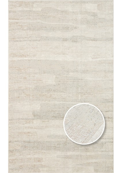 Ayvalık 01 Grey Beıge Yumuşak Dokulu Düz Tek Renk Hav Toz Vermeyen Koridor, Mutfak, Salon Halısı