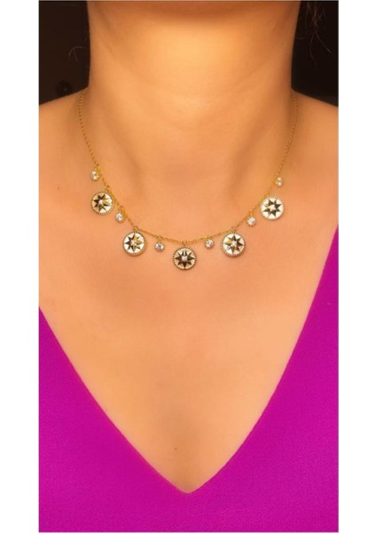 Sedefli ve Kutup Yıldızlı Kolye fiyatları