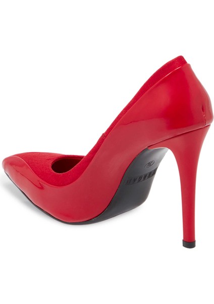 Kırmızı Vegan Kadın Stiletto - K24I1AY67470-Q8R