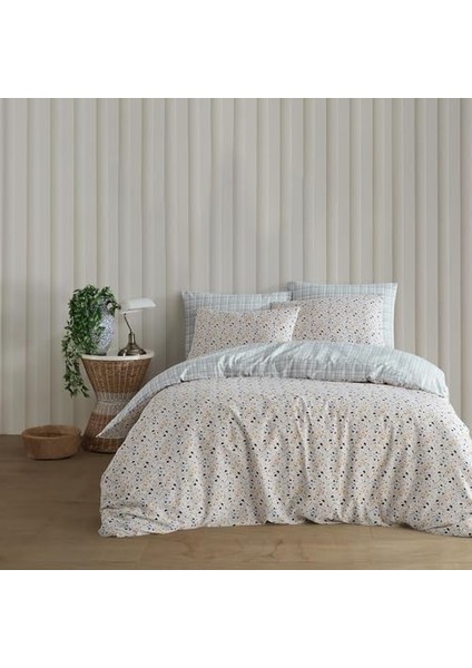 | Mix & Match | Mosaic |%100 Pamuklu Çift Kişilik Nevresim Seti Petrol Yeşili fiyatları