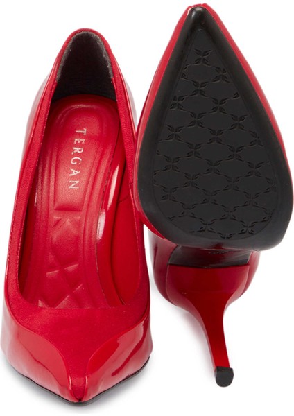 Kırmızı Vegan Kadın Stiletto - K24I1AY67470-Q8R