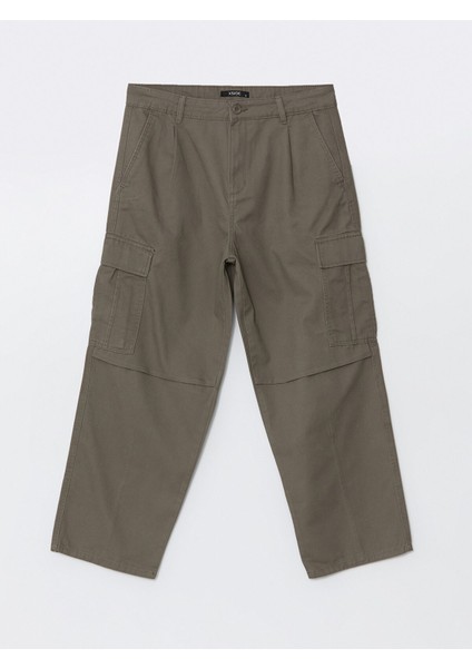Yeni Sezon Rahat Kalıp Gabardin Erkek Kargo Pantolon indirimleri