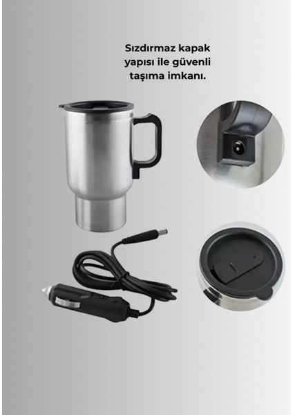 Araç Içi Isıtıcı Termos Bardak Paslanmaz Çelik fırsatları