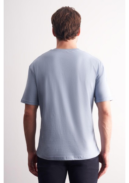 Mavi Bisiklet Yaka Kısa Kol Slim Fit Pamuklu Basic Tişört 1011255106 indirimleri