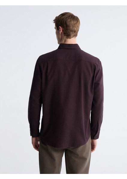 Yeni Sezon Regular Fit Uzun Kollu Erkek Oduncu Gömlek fırsatları